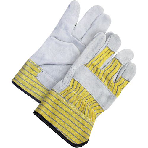 Gants d'ajusteur classiques, Taille unique, Paume en Cuir de vache refendu, Doublure en Molleton Southpoint Industrial Supply