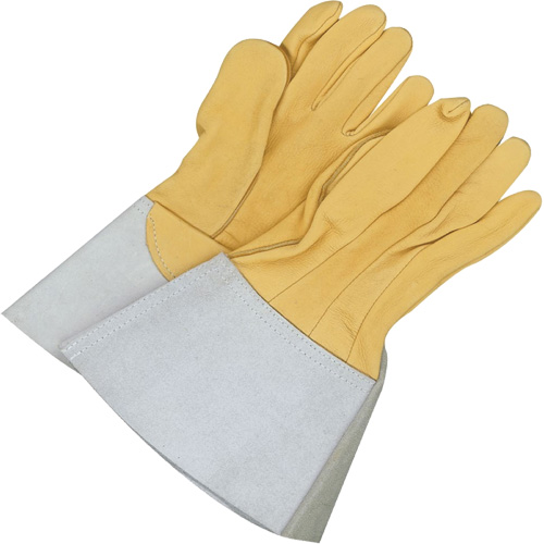 Gander Brand Reverse Grain TIG Welder Gloves, Grain Deerskin, Size 10 Southpoint Industrial Supply