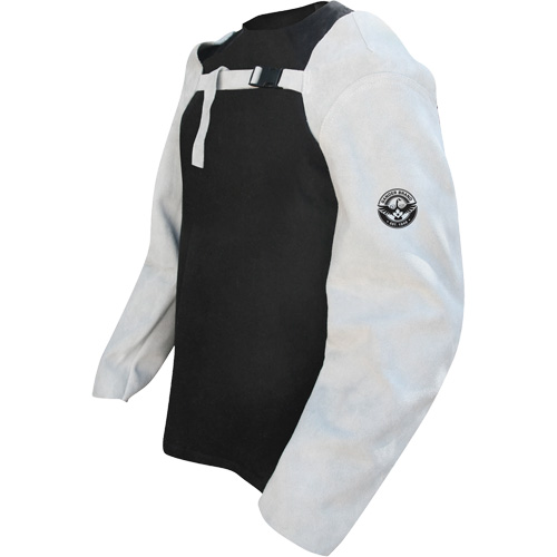 Leather Welding Sleeves, 24" L, Pearl Grey Southpoint Industrial Supply