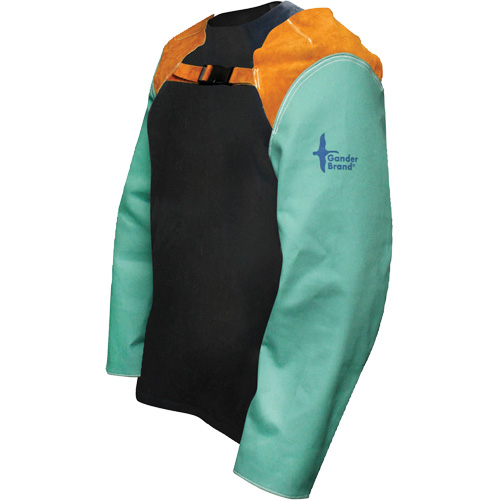 Manchons de soudage en toile ignifug&eacute;e, 24" lo, Vert Southpoint Industrial Supply