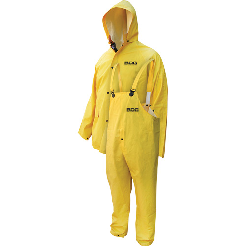 Deny 3-Piece FR Rainwear Suit, 2X-Large, Yellow Southpoint Industrial Supply