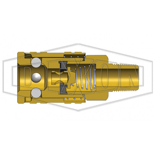 Coupleur pneumatique manuel ARO de s&eacute;rie M, 1/4" Southpoint Industrial Supply