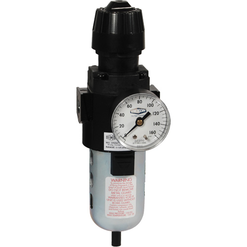 Wilkerson Compact Filter/Regulator, 1/2" NPT, 150 PSI Max. PSI, Standard Southpoint Industrial Supply
