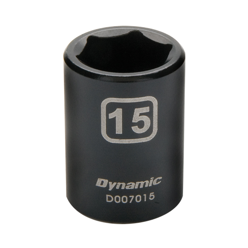 Metric Socket, Impact, 12 mm, 3/8" Drive, 6 Points Southpoint Industrial Supply