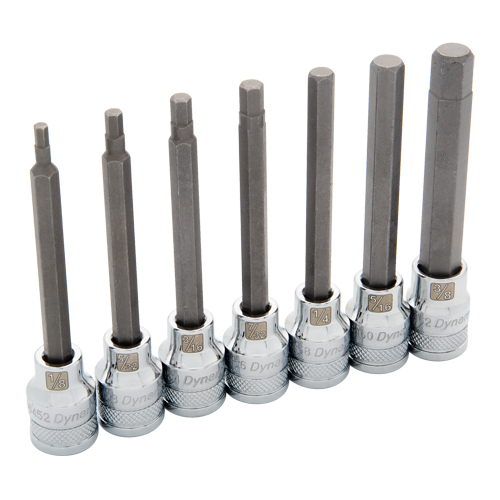 Long SAE Socket Set, 7 Pcs Southpoint Industrial Supply