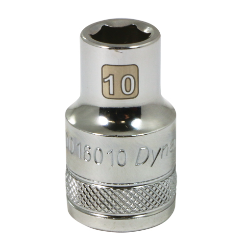 Metric Socket, 10 mm, 1/2" Drive, 6 Points Southpoint Industrial Supply