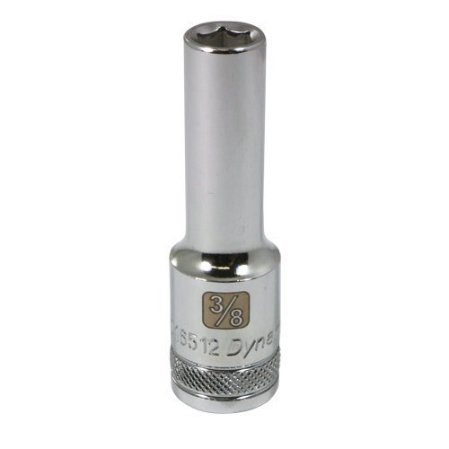 SAE Socket, 3/8", 1/2" Drive, 6 Points, Deep Southpoint Industrial Supply