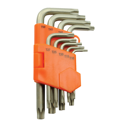 Jeu de cl&eacute;s hexagonales, 9 mcx, Torx Southpoint Industrial Supply