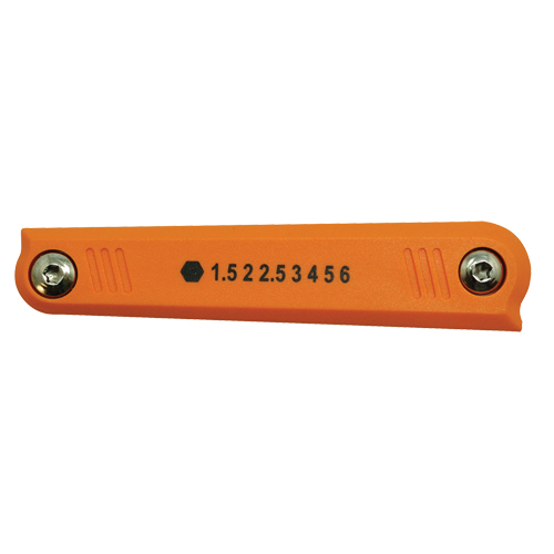 Folding Hex Key Set, 7 Pcs., Torx&reg; Southpoint Industrial Supply