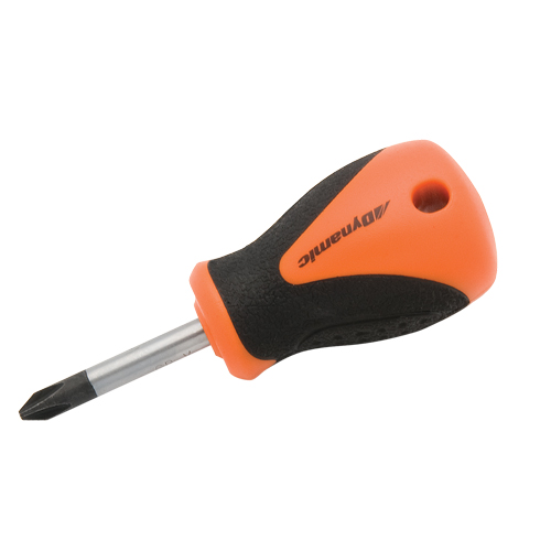 Tournevis court Phillips, #2, 3-4/5" l, Prise Coussin&eacute;e Southpoint Industrial Supply