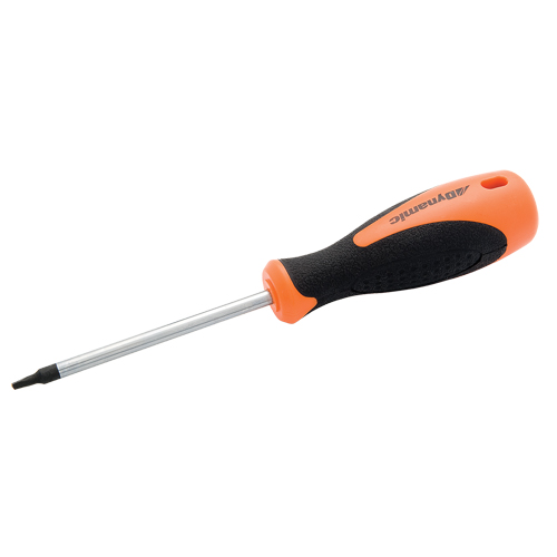 Square Recess Screwdriver, #2 Tip, Round, 4" L, Cushion Grip Handle Southpoint Industrial Supply