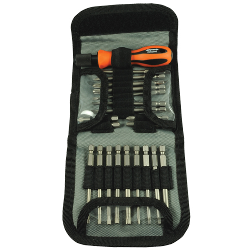 Tournevis multi embouts, 6-1/2" lo, Prise Coussin&eacute;e Southpoint Industrial Supply