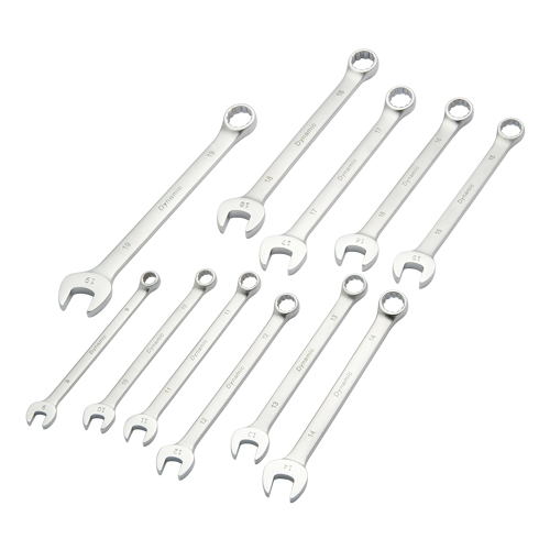 Wrench Set, Combination, 11 Pieces, Metric Southpoint Industrial Supply