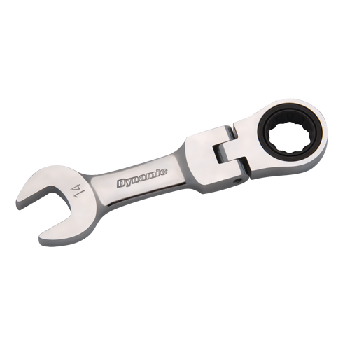 Metric Stubby Flex-Head Ratcheting Wrench Southpoint Industrial Supply