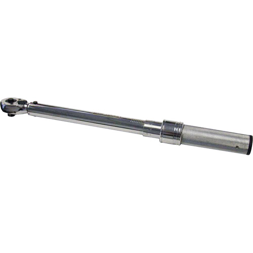 Micro-Adjustable Fixed-Head Torque Wrench, Click, 3/8" Square Drive, 10 - 100 ft-lbs. Southpoint Industrial Supply