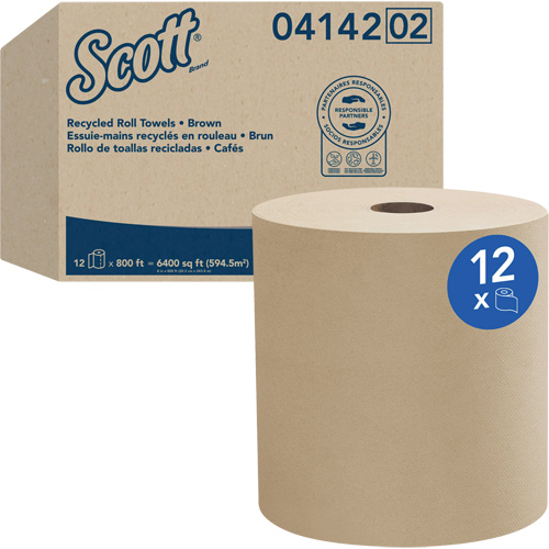 Scott&reg; Universal Hard Roll Towels, 1 Ply, Standard, 800' L Southpoint Industrial Supply