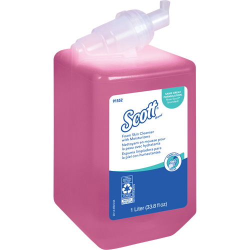 Nettoyant pour la peau avec agents hydratants Scott Pro, Mousse, 1 L, Parfum&eacute; Southpoint Industrial Supply