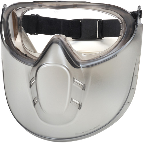 Lunettes de s&eacute;curit&eacute; Capstone Shield avec &eacute;cran facial amovible, Lentille Transparent, Antibu&eacute;e, Ventilation Directe/Ferm&eacute; Southpoint Industrial Supply