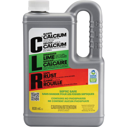 D&eacute;capant pour calcium, chaux et rouille CLR, 828 ml, Bouteille Southpoint Industrial Supply