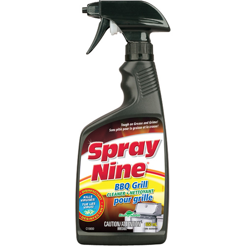 Nettoyant pour grille de BBQ Spray Nine, 650 ml, Bouteille &agrave; g&acirc;chette Southpoint Industrial Supply