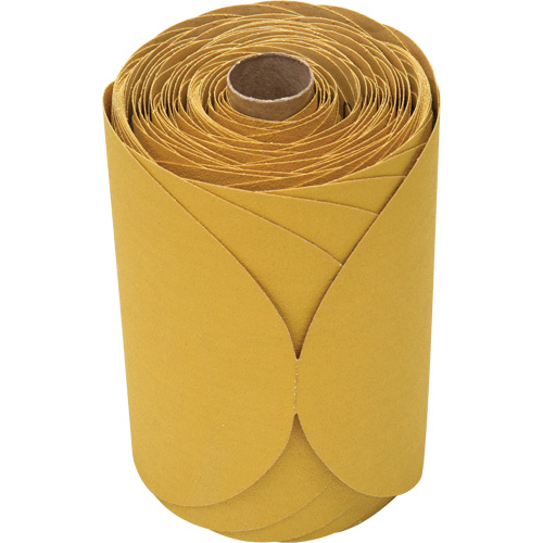 Stikit Gold Disc Roll, 6" Dia., 120 Grit, Aluminum Oxide Southpoint Industrial Supply