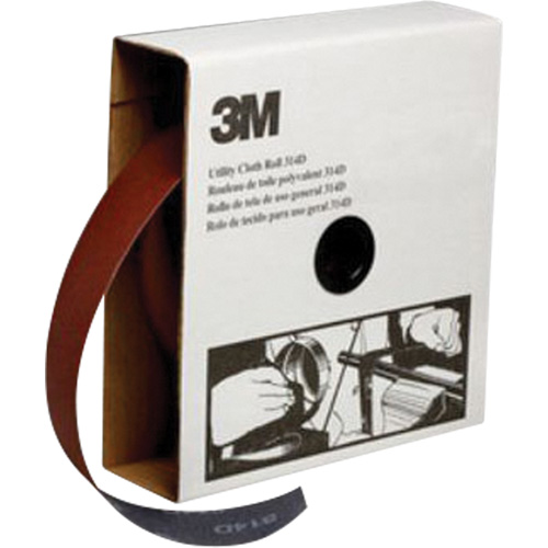 Utility Sanding Roll, Aluminum Oxide, 2" W x 150' L, P400 Grit Southpoint Industrial Supply