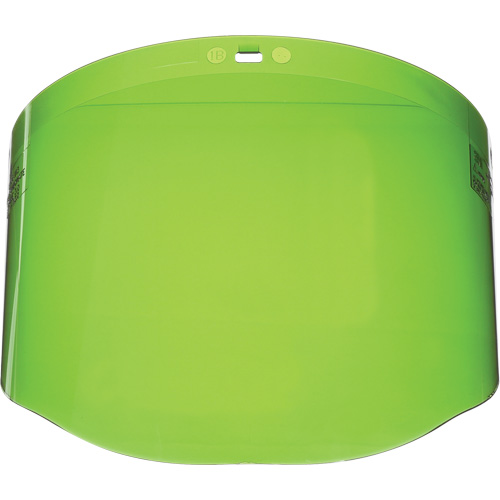 Faceshield Window, Polycarbonate, Green Tint Southpoint Industrial Supply