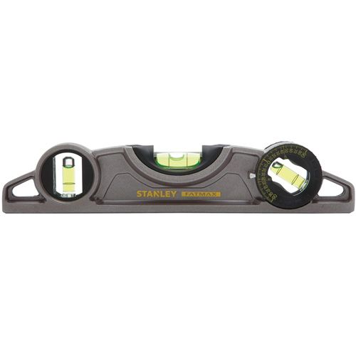 Fatmax&reg; Cast Torpedo Level, 9" L, Aluminum, 3 Vials, Magnetic Southpoint Industrial Supply