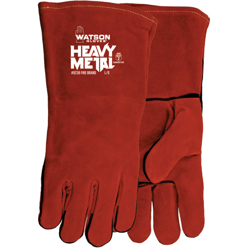 Gants de soudage Fire Brand, Cuir de vache refendu, Taille Taille unique Southpoint Industrial Supply