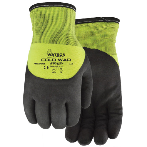 Gants thermiques Stealth Cold War, Grand, R&ecirc;vetement Mousse de nitrile Southpoint Industrial Supply