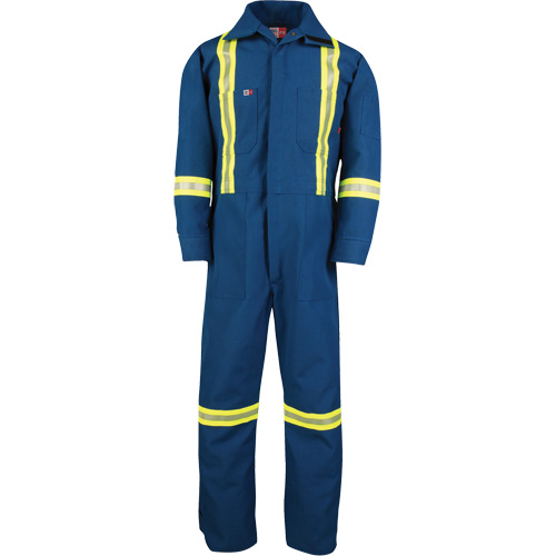 Dupont Nomex&reg; IIIA Deluxe Coveralls, Size 3X-Large (Tall), Royal Blue, 6 cal/cm² Southpoint Industrial Supply