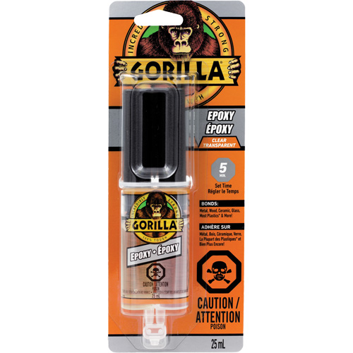 Epoxy, Two-Part, Dual Cartridge, 0.85 oz., Clear Southpoint Industrial Supply