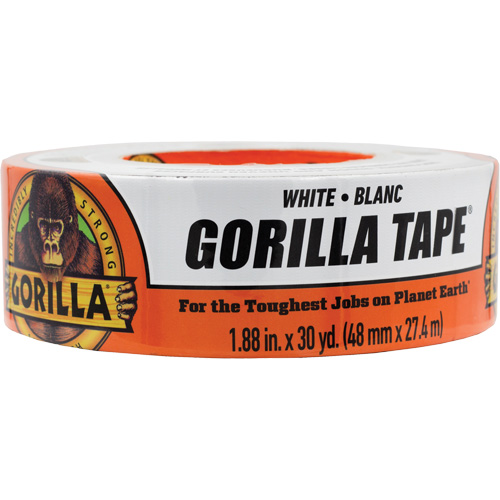 Duct Tape, 17 mils, White, 48 mm (2") x 27.43 m (90') Southpoint Industrial Supply