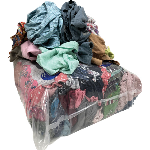 Chiffons d'essuyage sp&eacute;ciaux, M&eacute;lange de couleurs, 20 lb Southpoint Industrial Supply