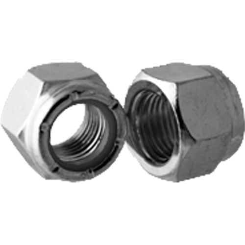 Bague arr&ecirc;toir en nylon mince de s&eacute;rie lourde NTU pour &eacute;crou de blocage, 3/4"-10 dia, Zingu&eacute; Southpoint Industrial Supply