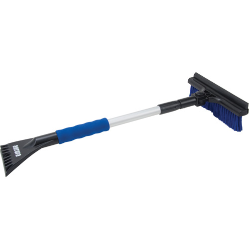 Snow Brush, Telescopic, Polypropylene Blade, 32-1/2" Long, Blue Southpoint Industrial Supply