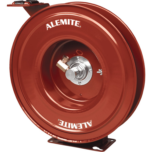 Alemite&reg; Heavy-Duty Hose Reel, Single Hose, 7" W x 19" D x 20-1/4" H Southpoint Industrial Supply