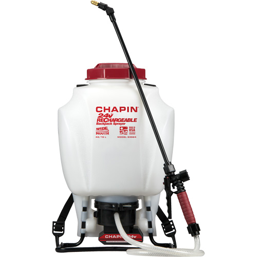 Rechargeable Backpack Sprayer, 4 gal. (15 L) Southpoint Industrial Supply