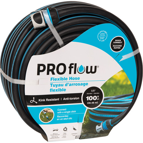 Flexible Hose, Plastic, 5/8" dia. x 50' Southpoint Industrial Supply