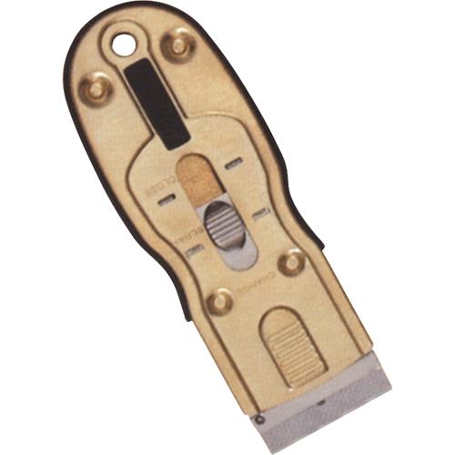 Ergonomic Razor Scrapers, Carbon Steel Blade, 1-1/2" Wide, Rubber Handle Southpoint Industrial Supply