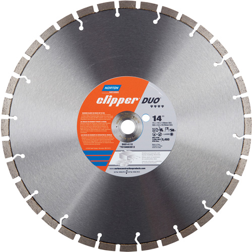 Lame de scie segment&eacute;e Clipper Duo Southpoint Industrial Supply