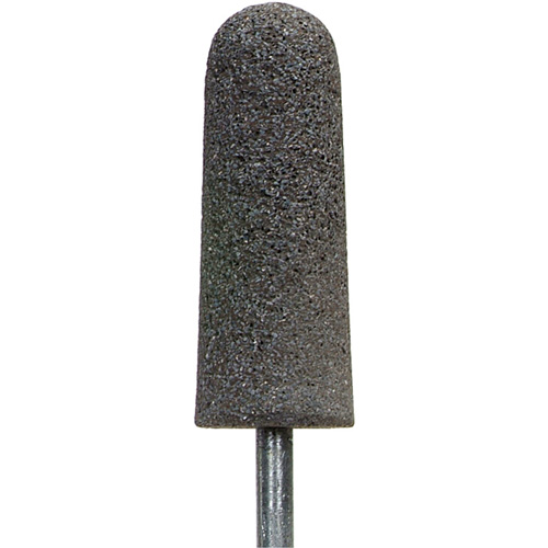 Charger&reg; Resin Bond Mounted Points, A3, Zirconia Alumina, 1" Dia., 2-3/4" L, 30 Grit Southpoint Industrial Supply