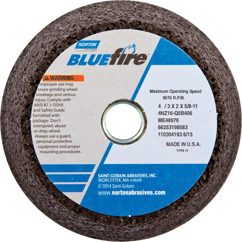 Disque &agrave; &eacute;barbage portatif non renforc&eacute; BlueFire Southpoint Industrial Supply
