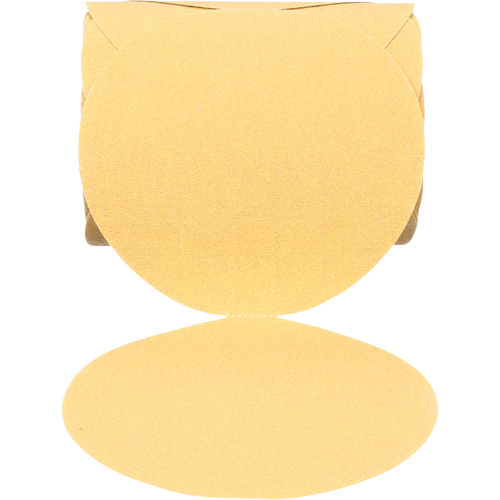 Disque abrasif dor&eacute; en rouleau 216U Stikit, 6" dia., Grain 80, Oxyde d'aluminium Southpoint Industrial Supply