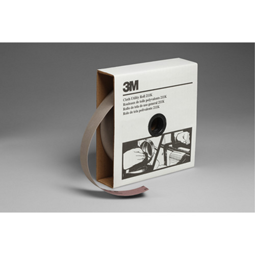 Utility Roll 211K, Aluminum Oxide, 1-1/2" W x 150' L, 220 Grit Southpoint Industrial Supply