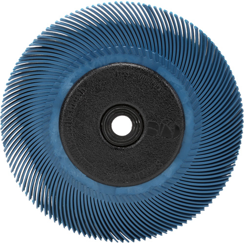 Scotch-Brite Radial Bristle Brush, Ceramic, 400 Grit, 6" Dia. Southpoint Industrial Supply