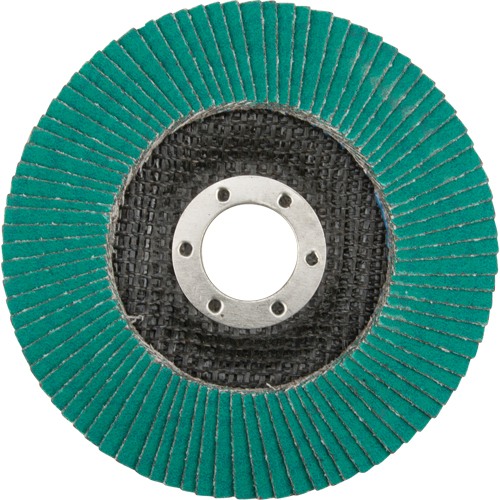 Flap Wheels - 577F Flap Discs, 4-1/2" x 7/8", Type 29, 80 Grit, Zirconium Southpoint Industrial Supply