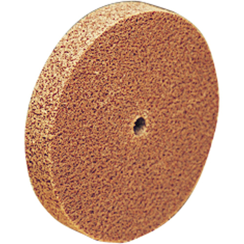 Scotch-Brite Cut & Polish Unitized Wheel, 6" x 1/8", 1/2" Arbor, Coarse Grit, Aluminum Oxide Southpoint Industrial Supply