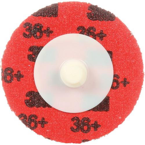 Disque &agrave; d&eacute;ligner durable II Roloc Cubitron, 3" dia., Grain 36+, C&eacute;ramique Southpoint Industrial Supply