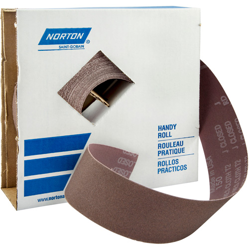 Rouleau de toile abrasive Metalite, Oxyde d'aluminium, 2" la x 150' lo, Grain 220 Southpoint Industrial Supply